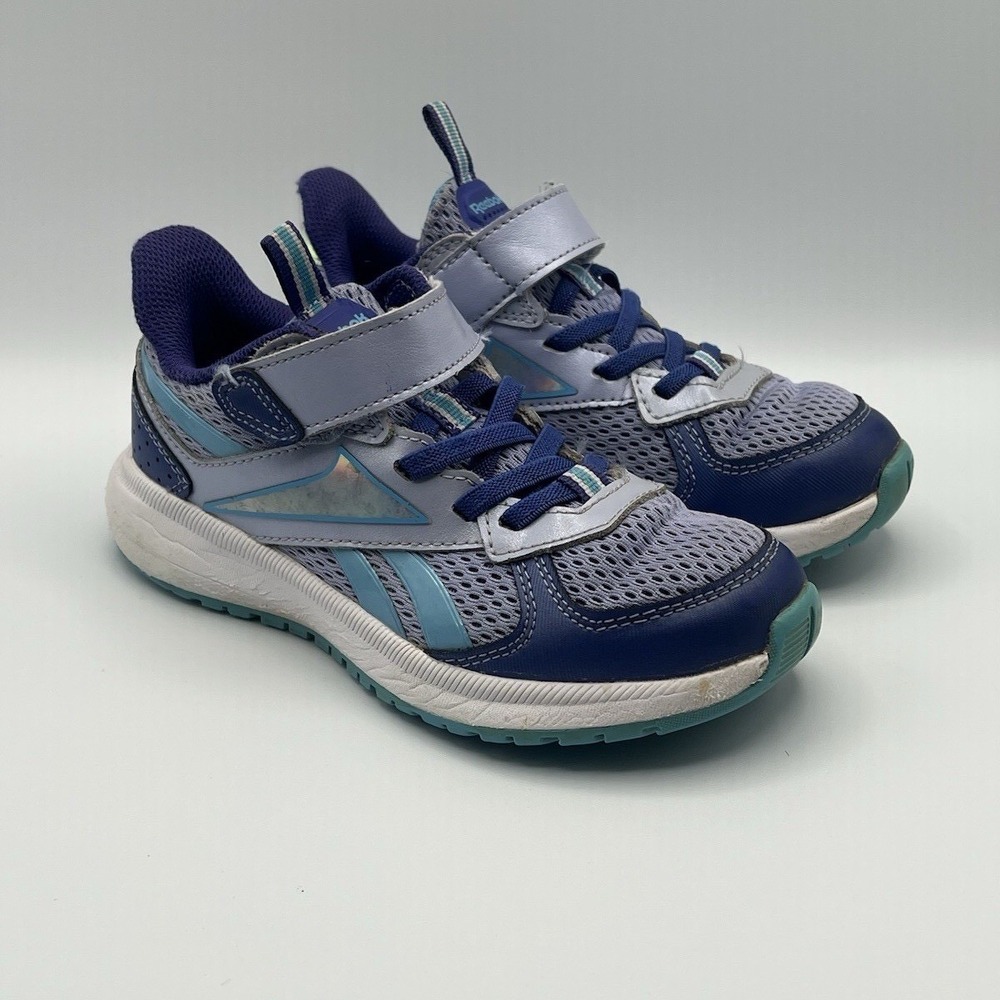 Reebok Road Supreme 4.0 Purple Running Slip On Shoes - Kids Size 12.5‎ USED